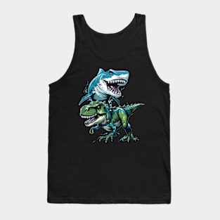 Shark Tiger Traits Tank Top